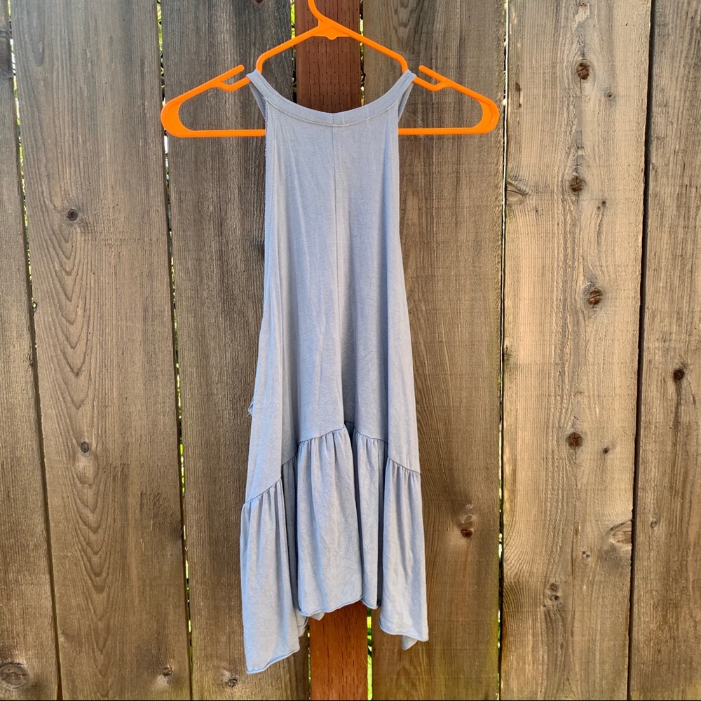 Baby Blue Ruffle Top - Picture 3 of 5